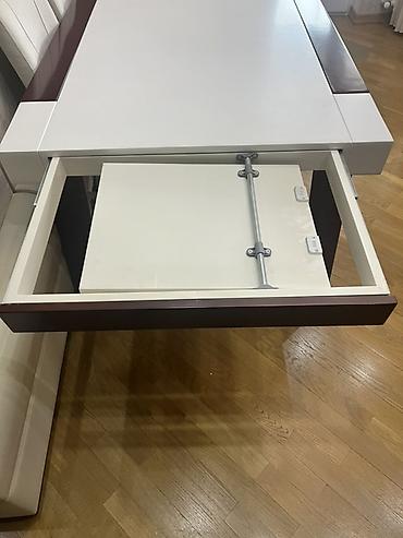 Qonaq masası, İşlənmiş, Açılan, Dördbucaq masa - şəkil 4