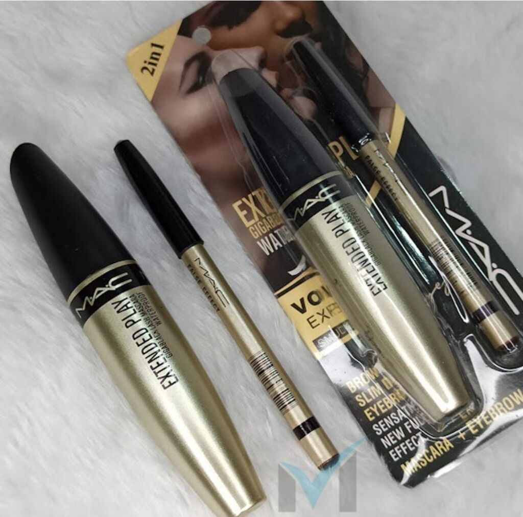 Göz makiyajı və bədən baxımı üçün məhsullar dəsti 1) MAC Extended