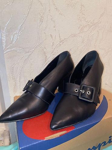 Tuflilər, Ölçü: 38.5, rəng - Qara, Yeni - şəkil 4