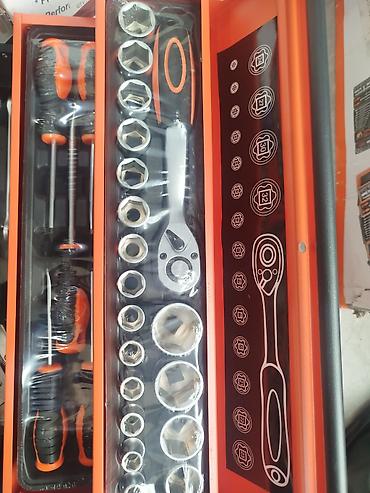 Peşəkar universal alət dəsti – çoxsəviyyəli metal alət qutusunda - şəkil 4