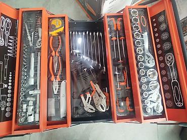 Peşəkar universal alət dəsti – çoxsəviyyəli metal alət qutusunda - şəkil 2