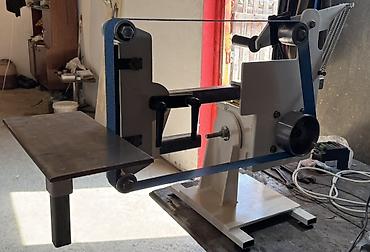 Grinder 2x72. Ленточно шлифовальный станок. - Güclü elektrik mühərriki - şəkil 5