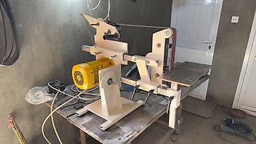 Grinder 2x72. Ленточно шлифовальный станок. - Güclü elektrik mühərriki - şəkil 2