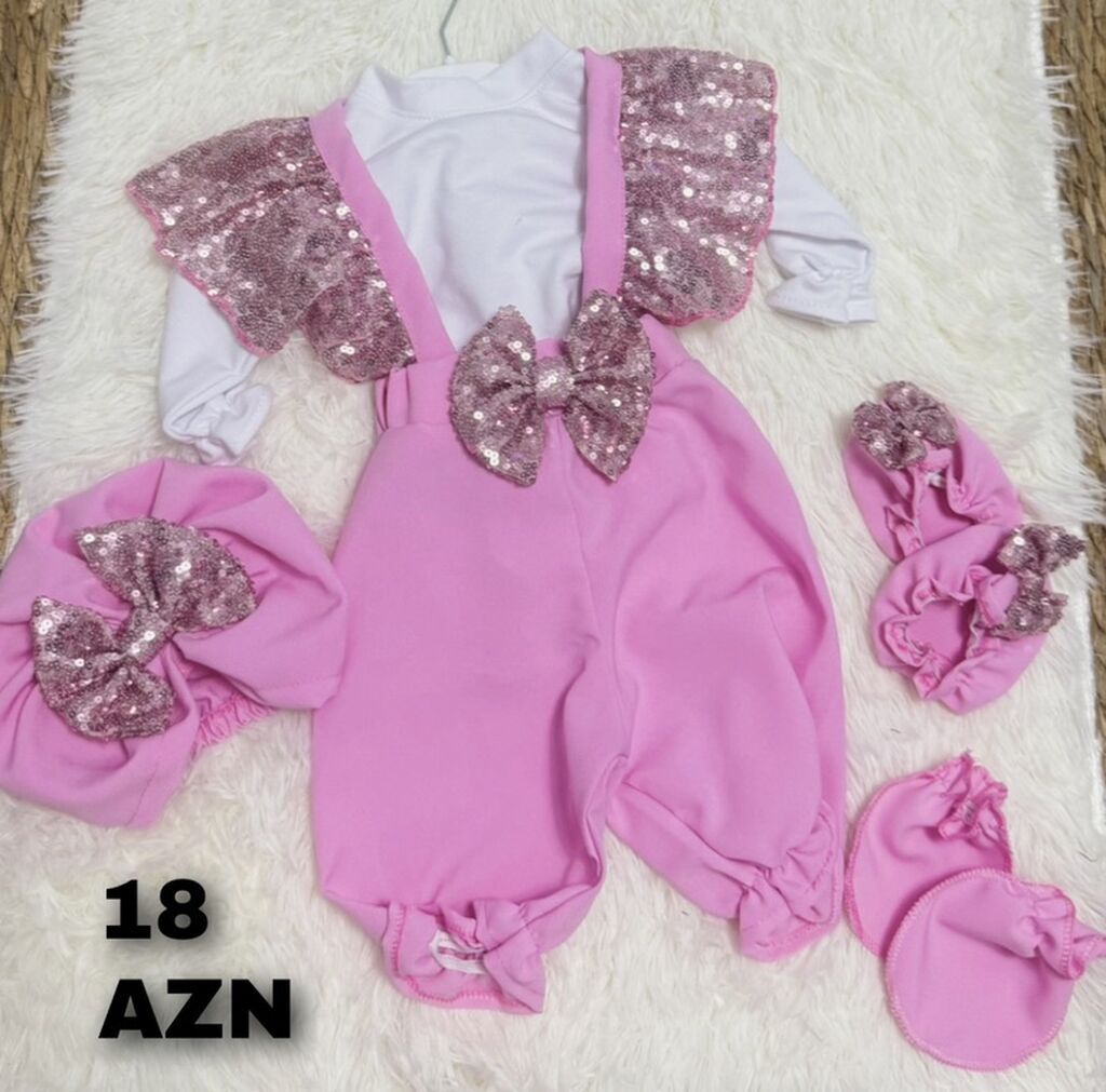 Uşaq dəsti, Qız üçün, 0 - 3 ay