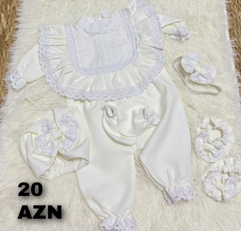 Uşaq dəsti, Qız üçün, 0 - 3 ay