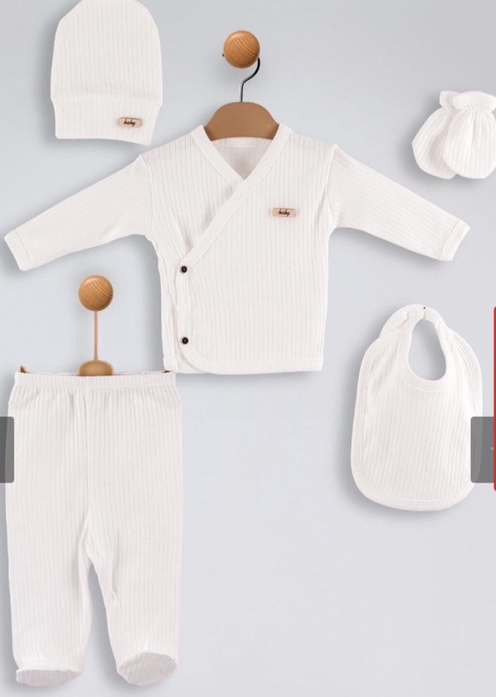 Uşaq dəsti, Uniseks, 0 - 3 ay