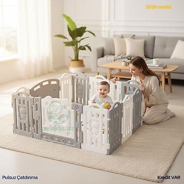 🧸 Uşaq Oyun Maneji 150×180 sm – Geniş, Təhlükəsiz və Rahat 👶 Körpəniz - şəkil 5