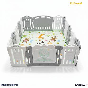 🧸 Uşaq Oyun Maneji 150×180 sm – Geniş, Təhlükəsiz və Rahat 👶 Körpəniz - şəkil 2