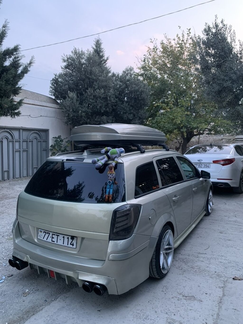 Arxa bufer opel astra h yığılma tuning