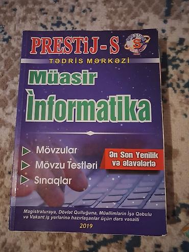 Müasir İnformatika – PRESTİJ-S Tədris Mərkəzi • Nəşr: 2019 • Mövzu - şəkil 2