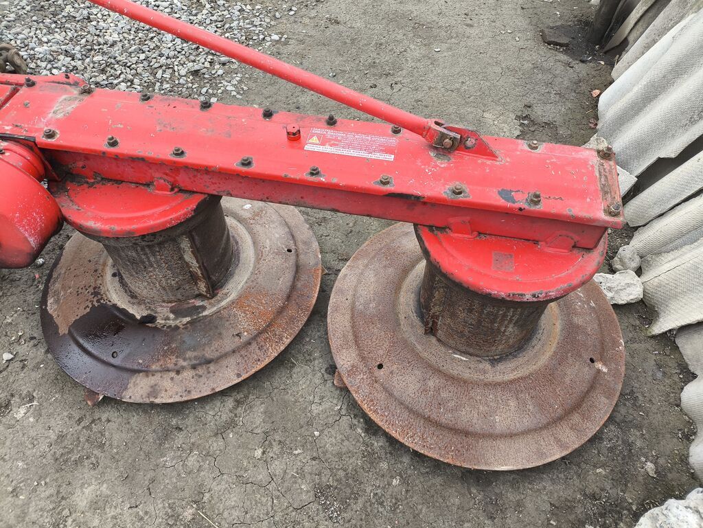 İki barabanlı otbiçən (diskli/rotorlu çalov) - Traktorun 3 nöqtəli