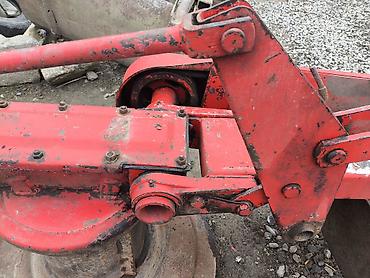 İki barabanlı otbiçən (diskli/rotorlu çalov) - Traktorun 3 nöqtəli - şəkil 4