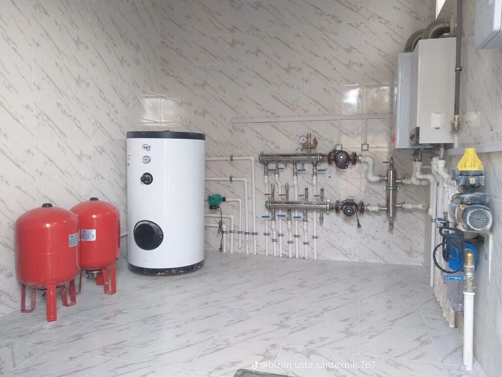 Santexnik ustası – su, istilik və kanalizasiya işləri Təklif olunan