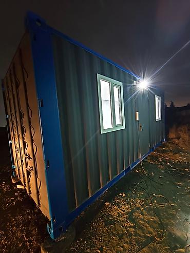 Metal konteyner ofis - Tam ölçülü metal konteyner bazasında - şəkil 2