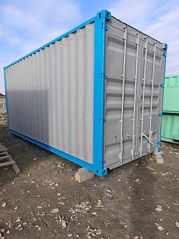 20 fut metal yük konteyneri - Standart ölçü: 6 m (uzunluq) x 2.40 m - şəkil 2