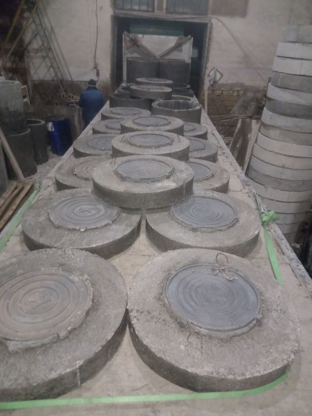 Beton kanalizasiya quyusu elementləri və lyuklar Məhsul təsviri: -