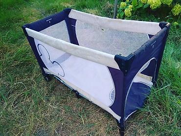 Manej / krovat uşaq üçün - 40 man Həm körpənin oynamağı və yatmağı - şəkil 2