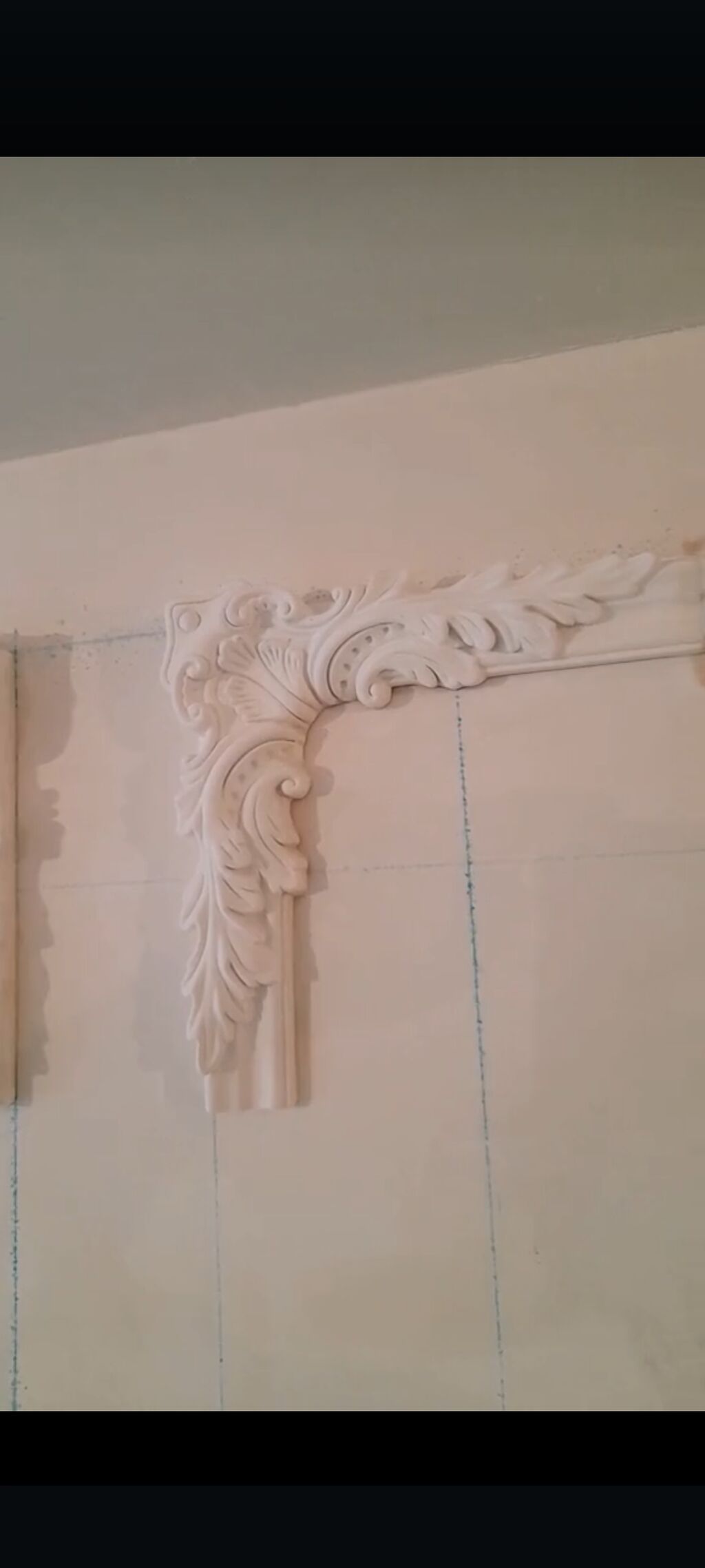 Lepka ve paduqanin usde cekilmesi divar ramkalarin isdenmesi gizdin