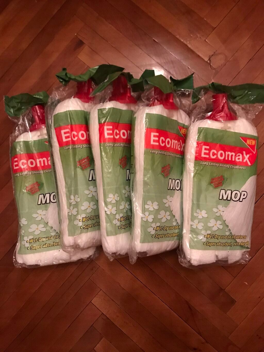 Hamısı birlikdə 5 azn. Silgi Ecomax Mop, təzədir 5 ədədi 5 azn