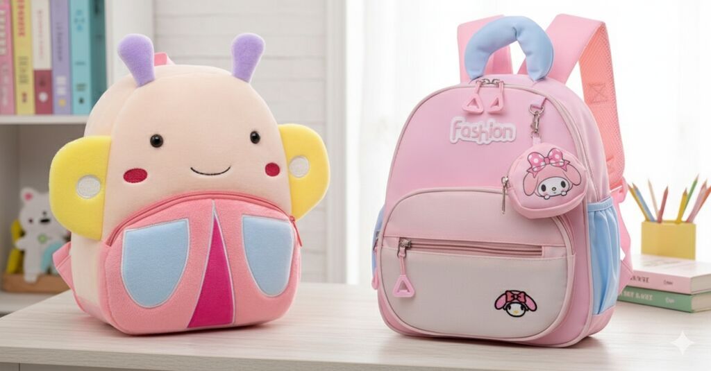 Uşaq üçün iki fərqli dizaynda gözəl bel çantası dəsti.Birlikde 30 azn