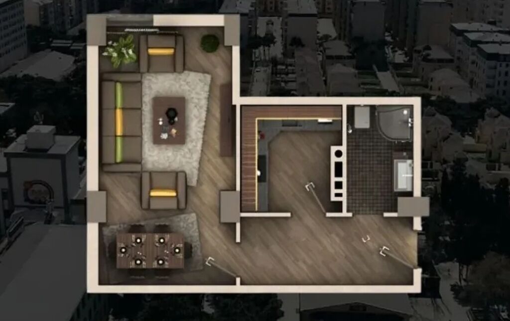 AAAF park yaşayış kompleksi 29-cu küçə 4-cü bina 18 mərtəbəli binanın