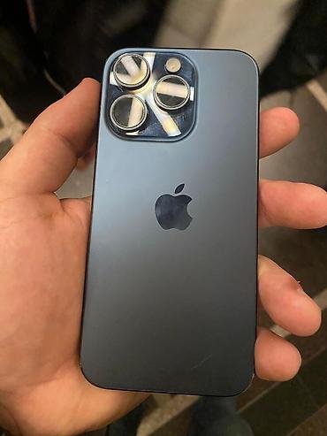 IPhone 15 Pro, 128 GB, Mavi, Face ID - şəkil 2
