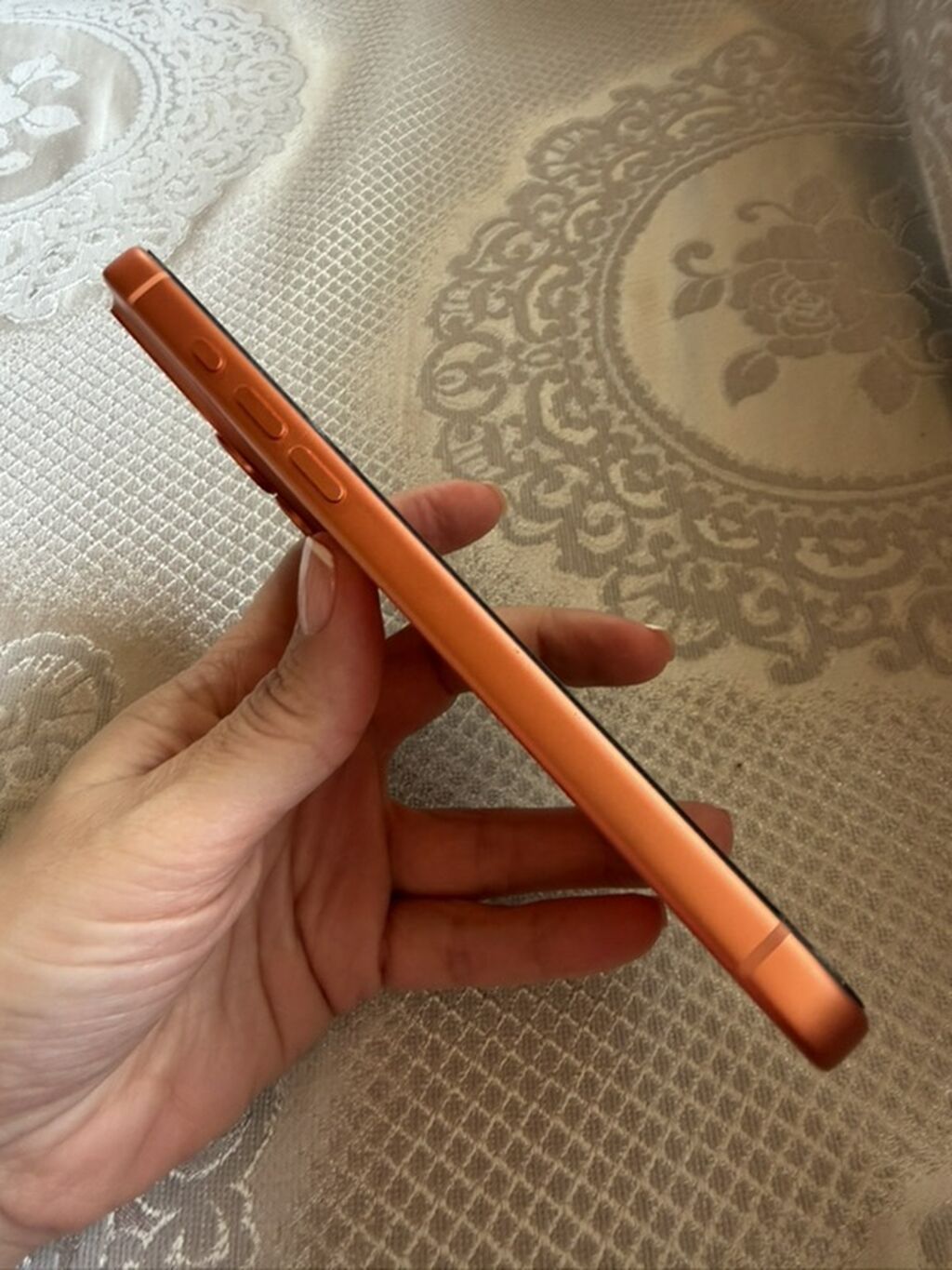 Məhsul: iPhone üçün metal arxa qapaq/korpus dəsti (narıncı) 256