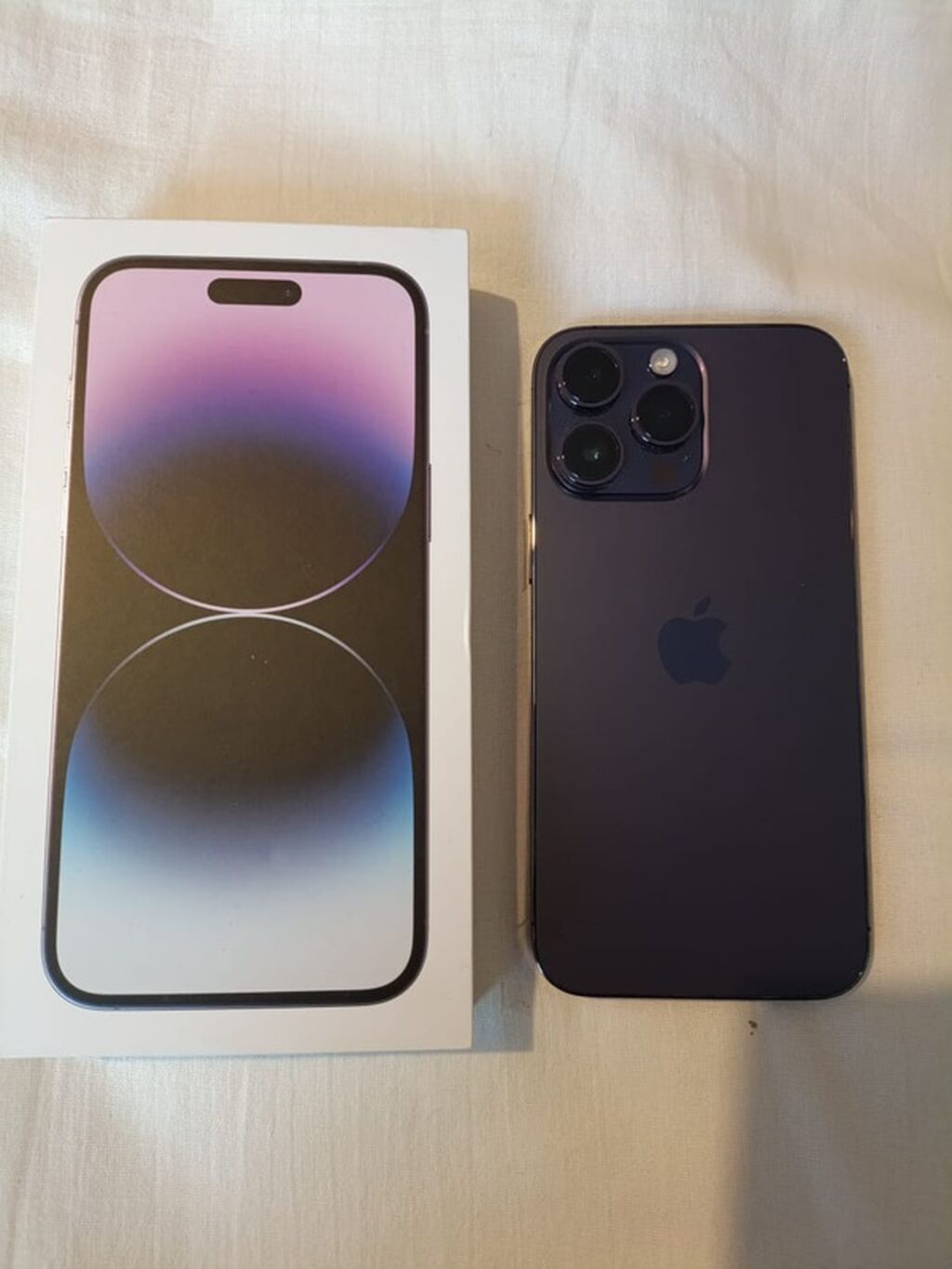 IPhone 14 Pro, 128 GB, Deep Purple, Face ID