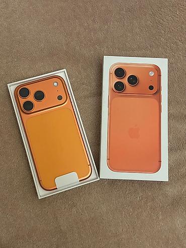 IPhone 17 Pro, 256 GB, Narıncı, Zəmanət, Barmaq izi, Simsiz şarj - şəkil 2