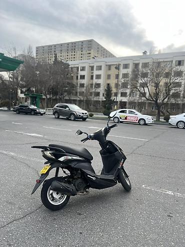 Qara rəngli şəhər skuter/moped Senedleri tam qaydasındadır - Rəng - şəkil 3