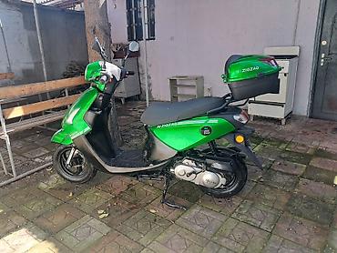 Yaşıl rəngli ZIGZAG skuter - Şəhər içi sürüş üçün kompaktdır, dar - şəkil 3