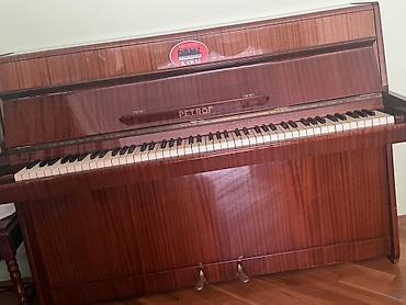 Piano, Petrof, Akustik, İşlənmiş, Ünvandan götürmə - şəkil 4