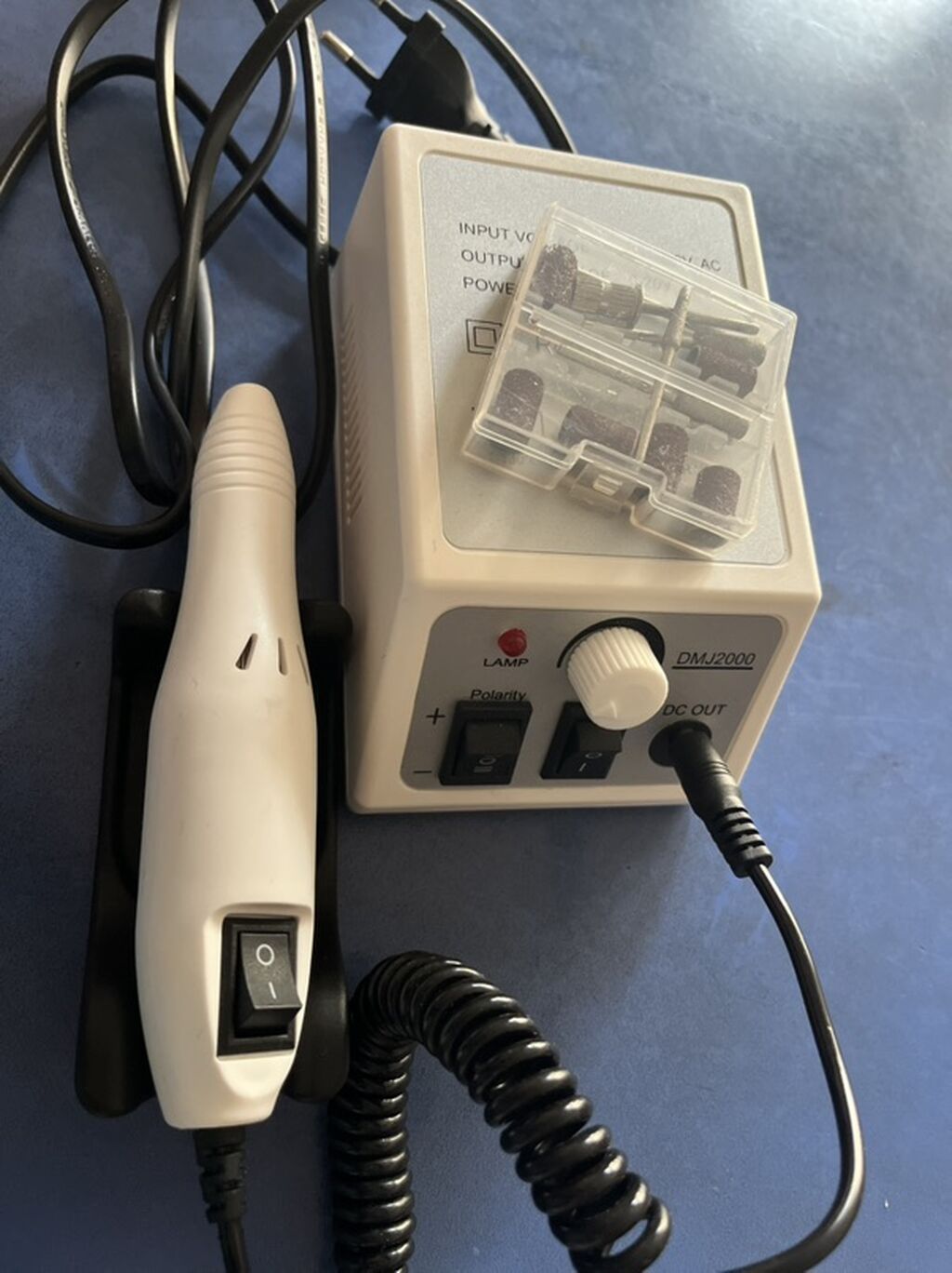 DMJ2000 dırnaq frezi (manikür/pedikür üçün elektrikli aparat)