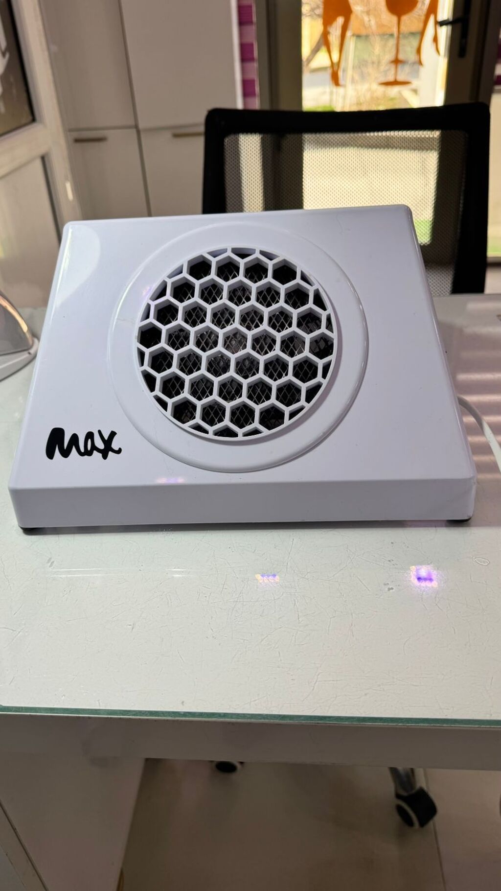 Max brendi manikür üçün toz toplayıcı aspirator - Masaüstü model, ağ