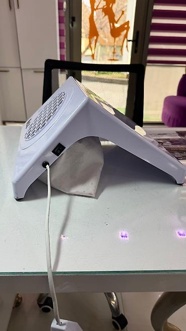 Max brendi manikür üçün toz toplayıcı aspirator - Masaüstü model, ağ - şəkil 3
