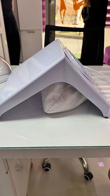 Max brendi manikür üçün toz toplayıcı aspirator - Masaüstü model, ağ - şəkil 4