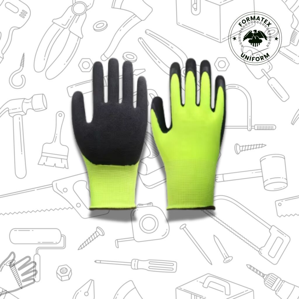 İşçi əlcəkləri – FormatEx Uniform - Model: 300# - Material: nəfəsalan