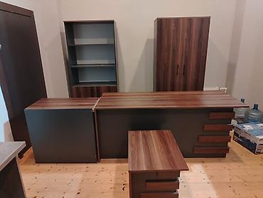 Ofis mebel dəsti Tərkib: - Resepsiyon/idarəçi masası: iri iş səthi - şəkil 2