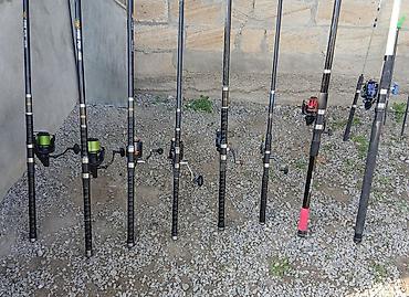 Balıqçılıq dəsti – müxtəlif uzunluqlu fırlanan qarmaqlar və - şəkil 3