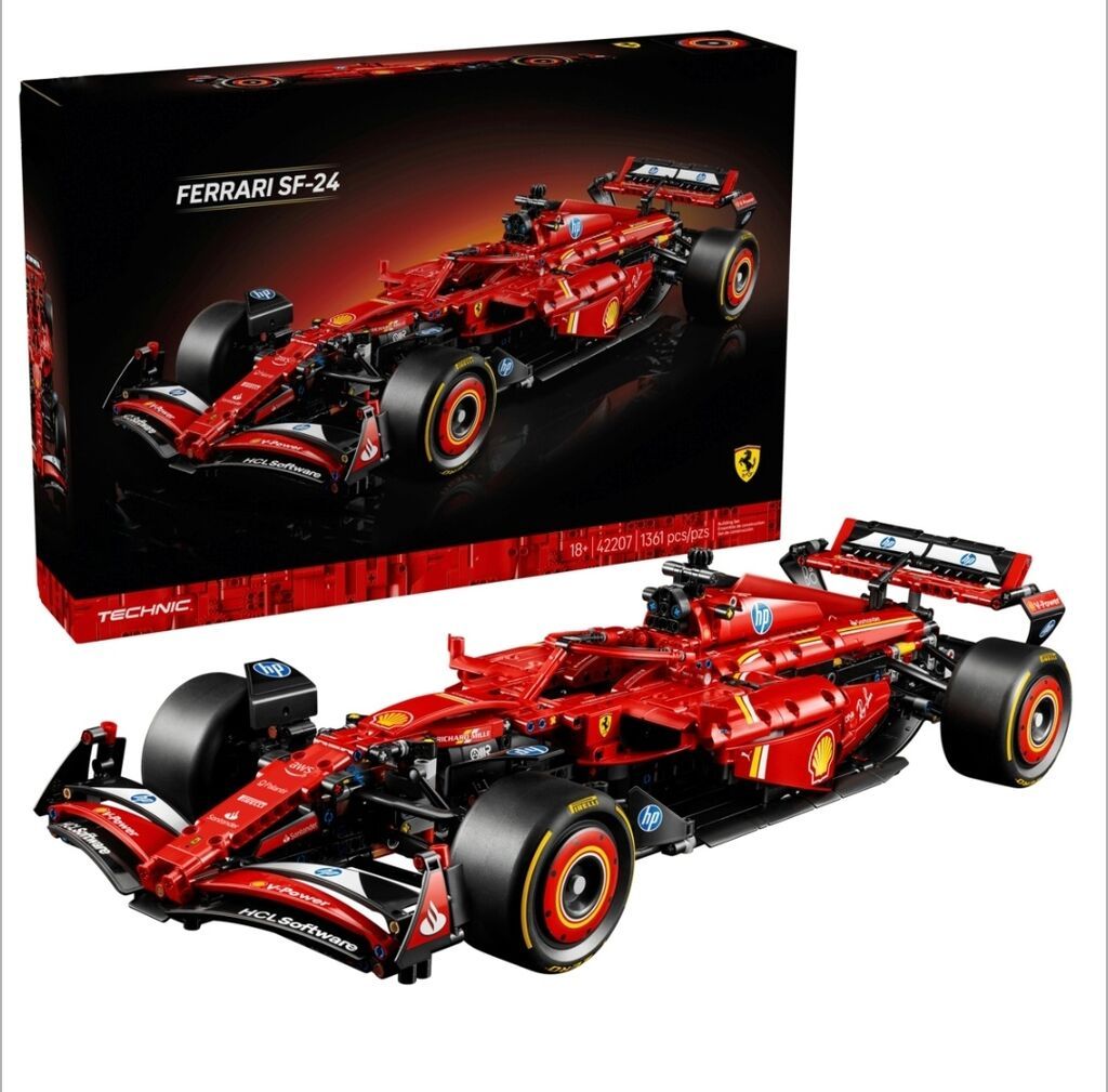 LEGO Technic Ferrari SF-24 Konstruktor Ferrari F1 həvəskarları üçün