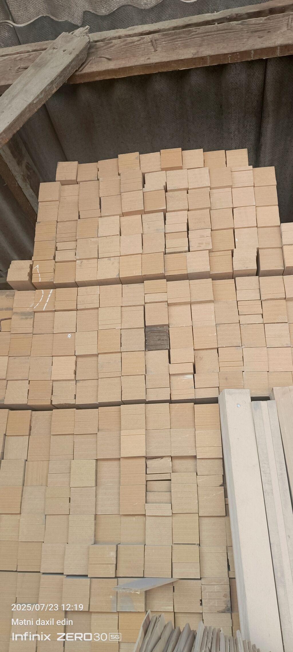 MDF şalban/köpük taxta listləri - Material: sıxlıq yüksək MDF (orta