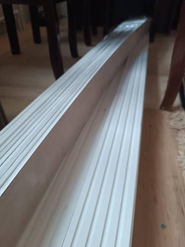 8 lik mdf üstü boyalı uzunluq 2.8 m 4 cırmaq hündürlük 8 sm 25 ədəd - şəkil 5