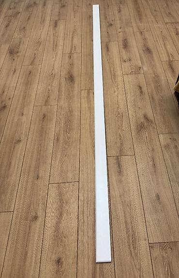 Plintus Mdf 2,80 metr. 3 ədəd,yenidir.Qalınlıq 1,6 sm;Hündürlük 8 sm - şəkil 2