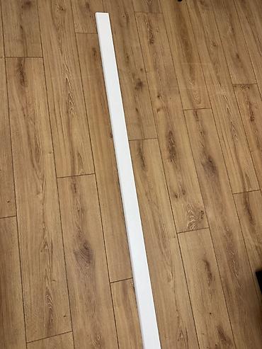 Plintus Mdf 2,80 metr. 3 ədəd,yenidir.Qalınlıq 1,6 sm;Hündürlük 8 sm - şəkil 4