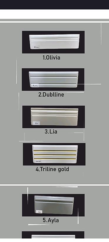 Plintus kataloqu – dekorativ döşəmə plintusları Model çeşidləri: 1 - şəkil 4