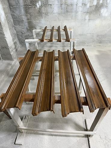 Mebel və interyer üçün dekorativ plintus/profil hissələri - Material - şəkil 3