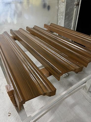 Mebel və interyer üçün dekorativ plintus/profil hissələri - Material - şəkil 4