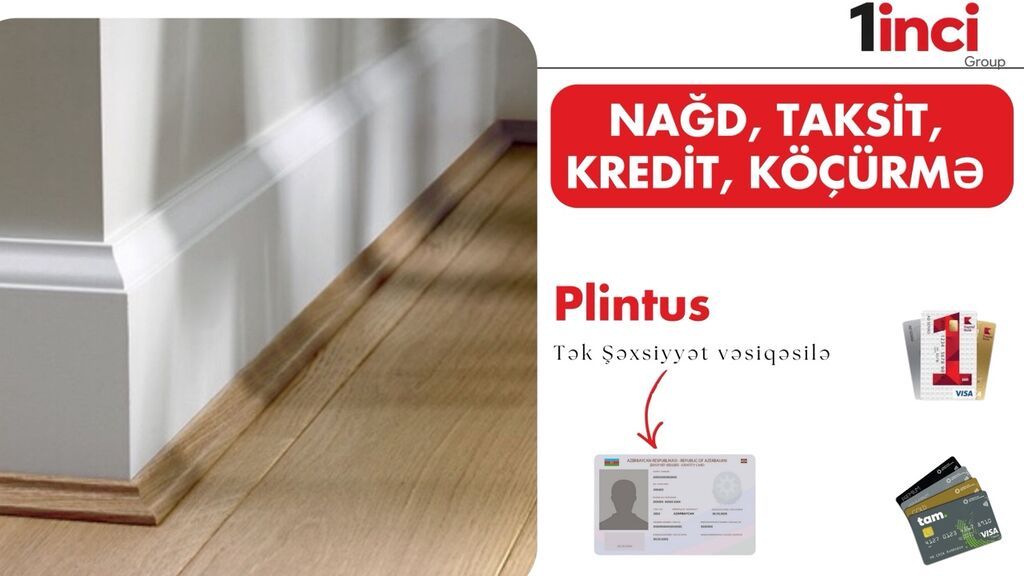 Plintus – interyerinizi tamamlayan estetik və funksional döşəmə-kənar