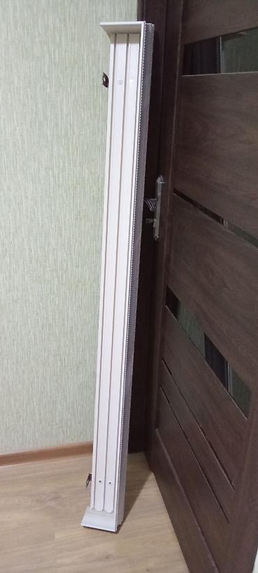 Ağ rəngli dekorativ poliuretan/plastik plintus və karniz dəsti - - şəkil 2