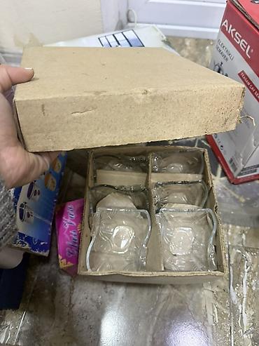 Məişət və servis üçün dekorativ və mətbəx dəsti - Qırmızı bəzəkli - şəkil 2